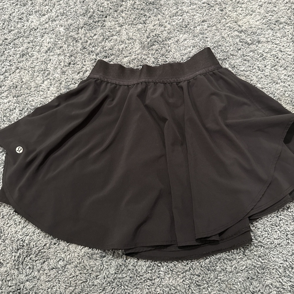 Lululemon Athletica Black Skater Skirt